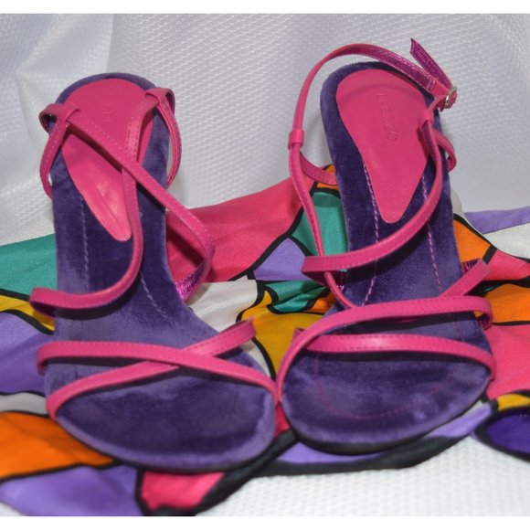 Vintage Arrezo Strappy Stilettos size 36 (US 6) - Picture 2 of 7